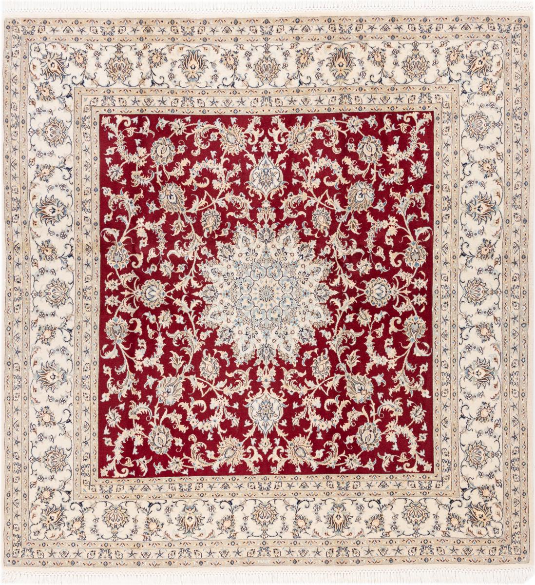 Alfombra persa Nain 9La 210x201 210x201, Alfombra persa Anudado a mano