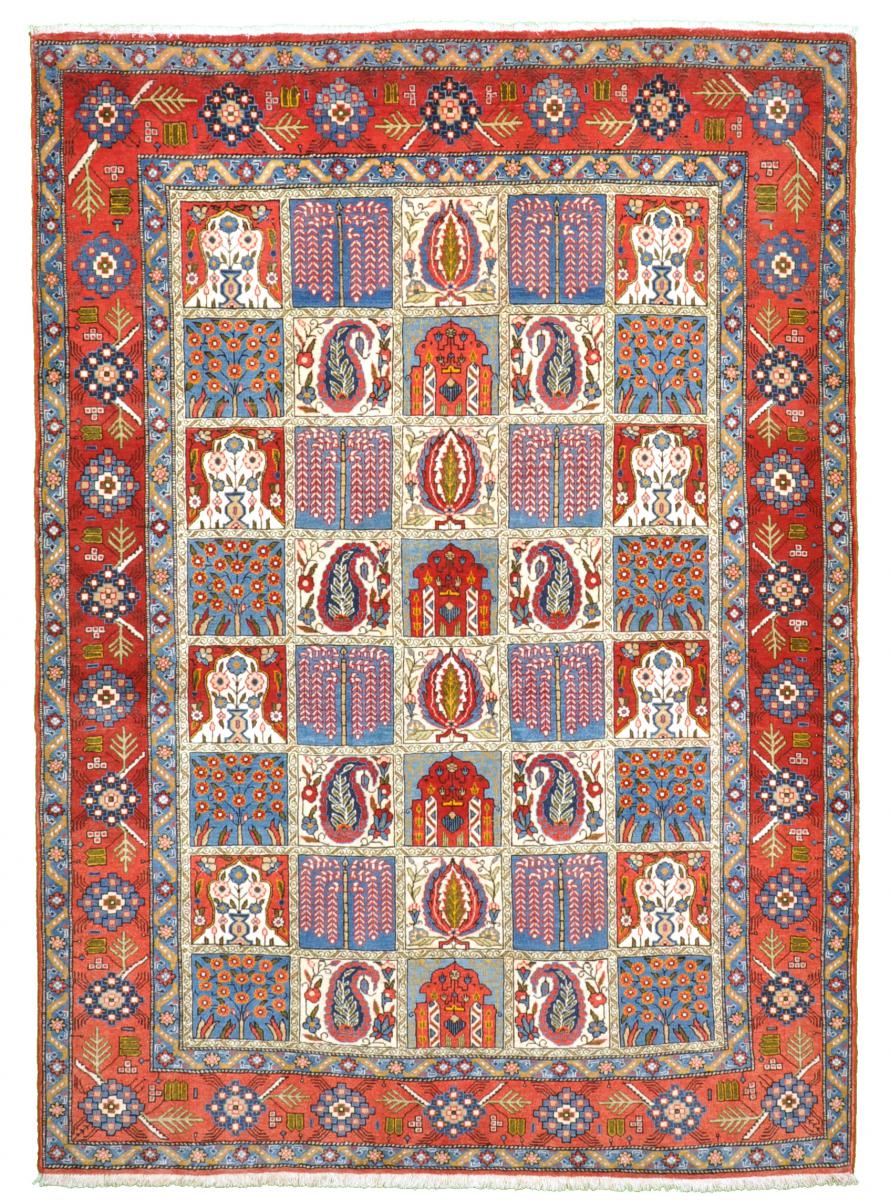 Perzisch tapijt Qum 196x141 196x141, Perzisch tapijt Handgeknoopte