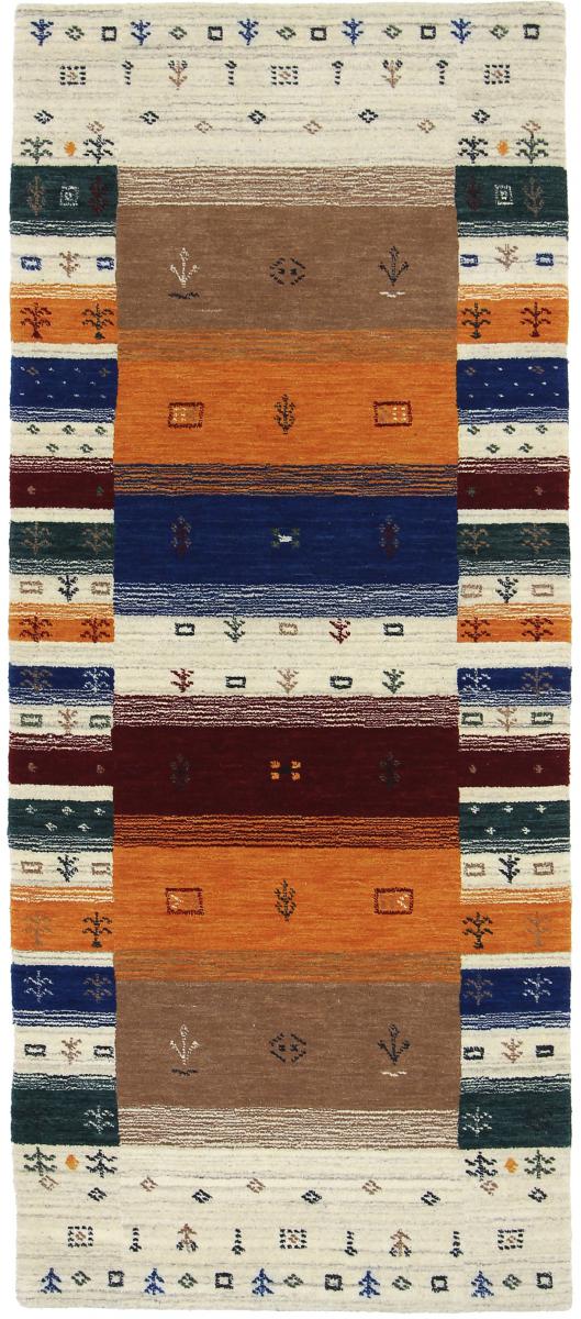 Tapete indiano Loom Gabbeh Lori 201x86 201x86, Tapete persa Loom Atado à mão 