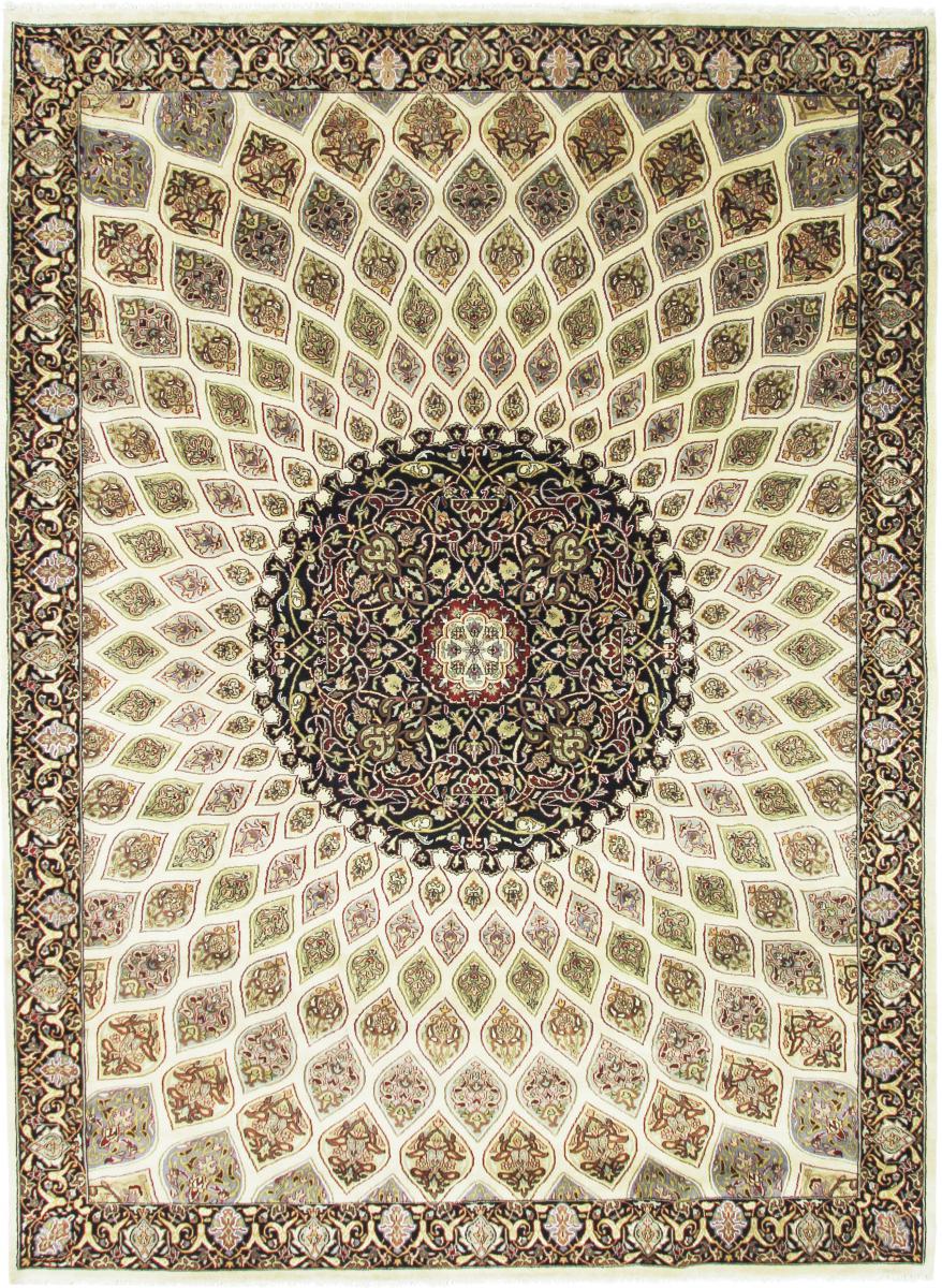 Indo rug Indo Nain 365x266 365x266, Persian Rug Knotted by hand