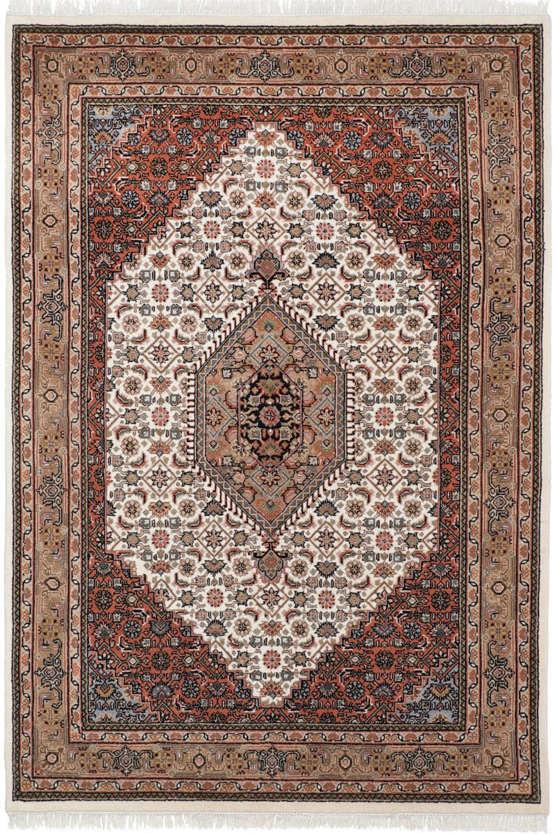 Indisk matta Indo Bidjar 204x137 204x137, Persisk matta Handknuten