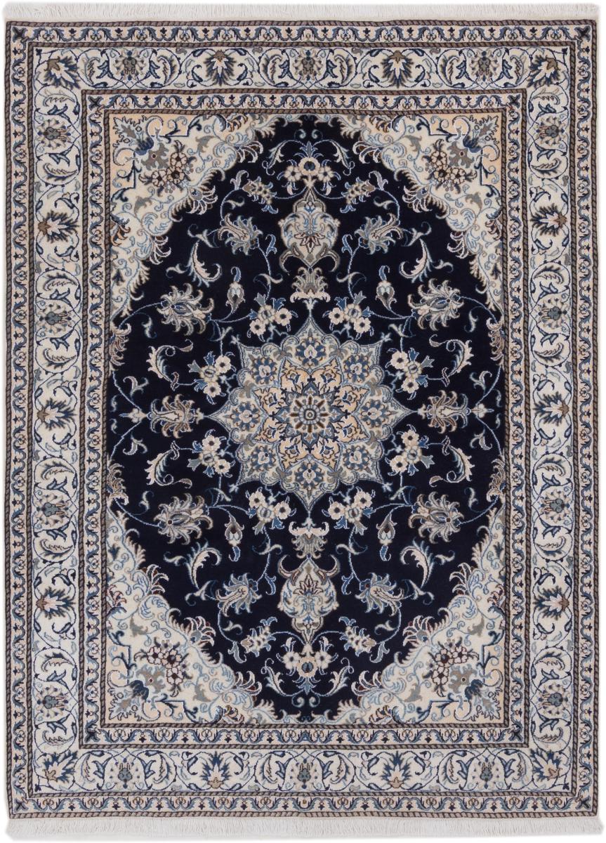 Tapis persan Naïn 229x169 229x169, Tapis persan Noué à la main