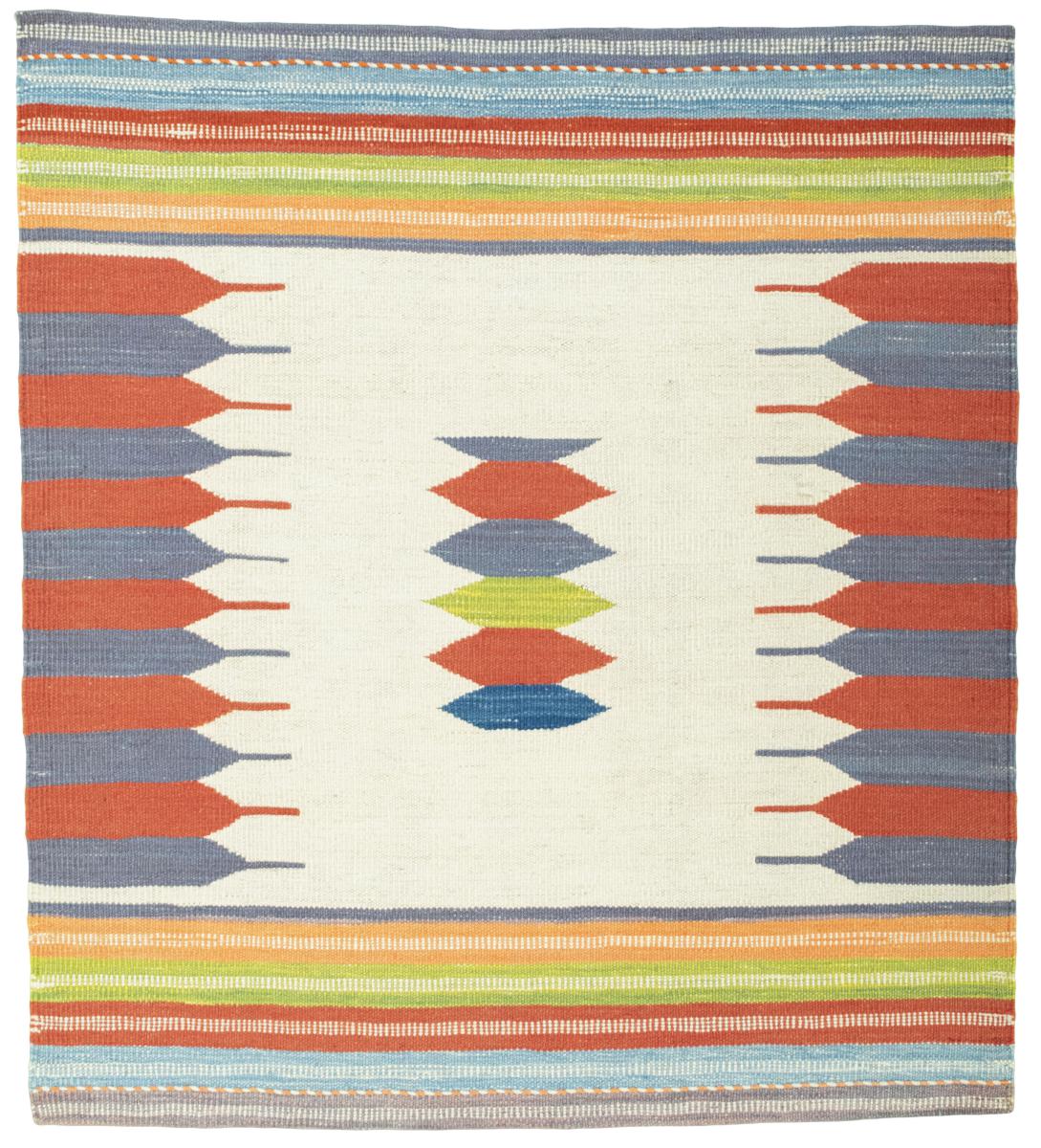  Elysian Delight 110x98 110x98, Tapis persan Tissé à la main