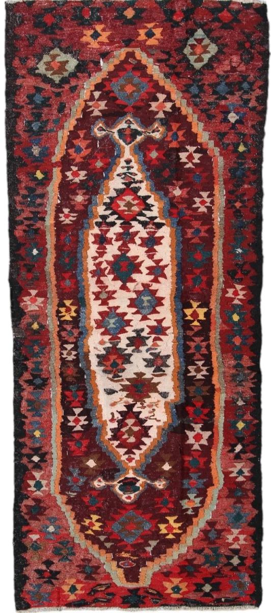 Persian Rug Kilim Fars Antique 306x129 306x129, Persian Rug Woven by hand