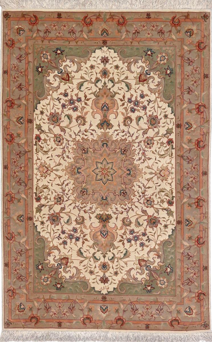 Tapete persa Tabriz 50Raj 151x96 151x96, Tapete persa Atado à mão