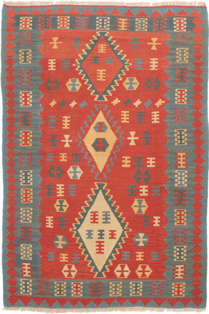 Tapete persa Kilim Fars 167x114 167x114, Tapete persa Tecido à mão