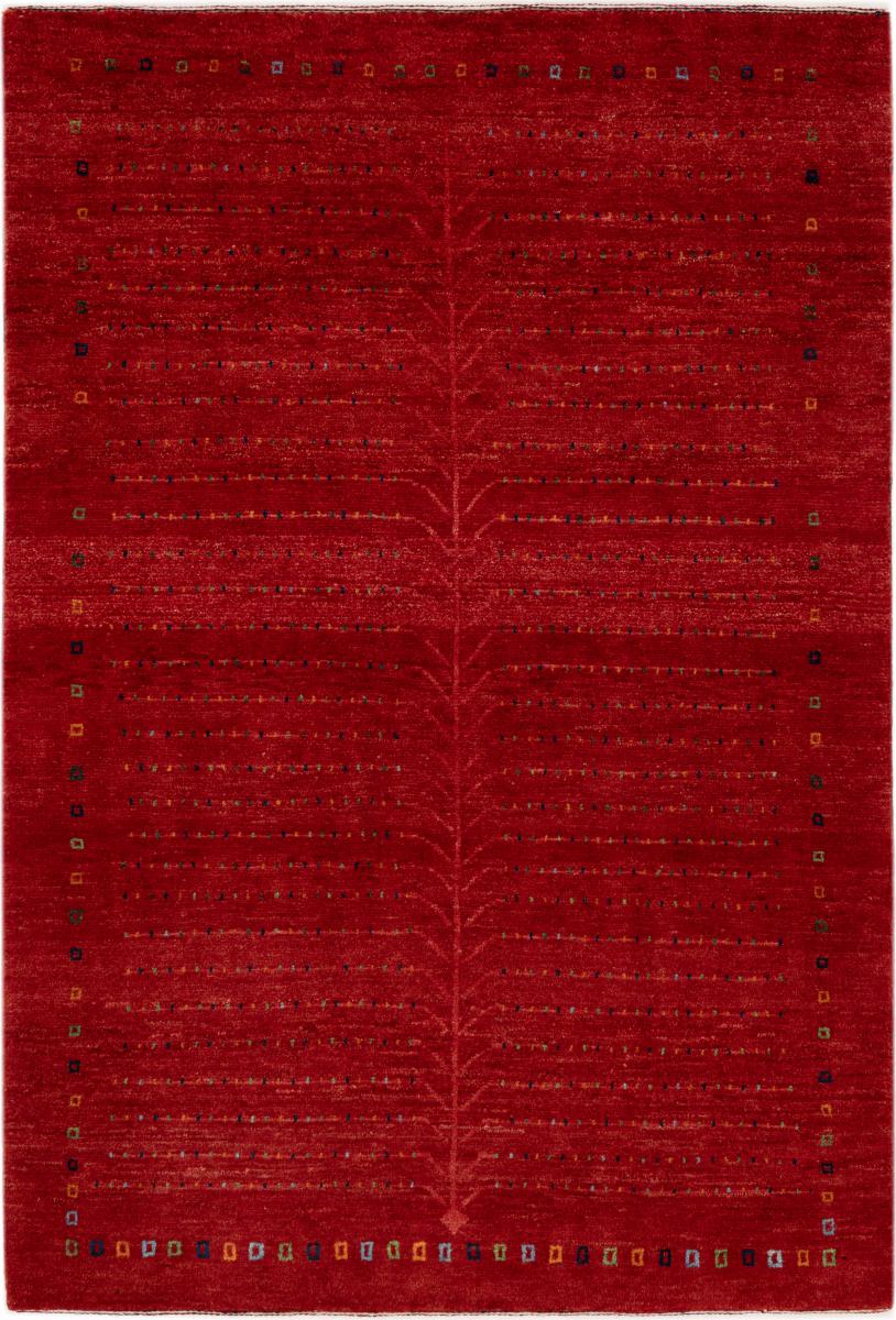 Tapete persa Persa Gabbeh Kashkuli Banafsheh 190x127 190x127, Tapete persa Atado à mão