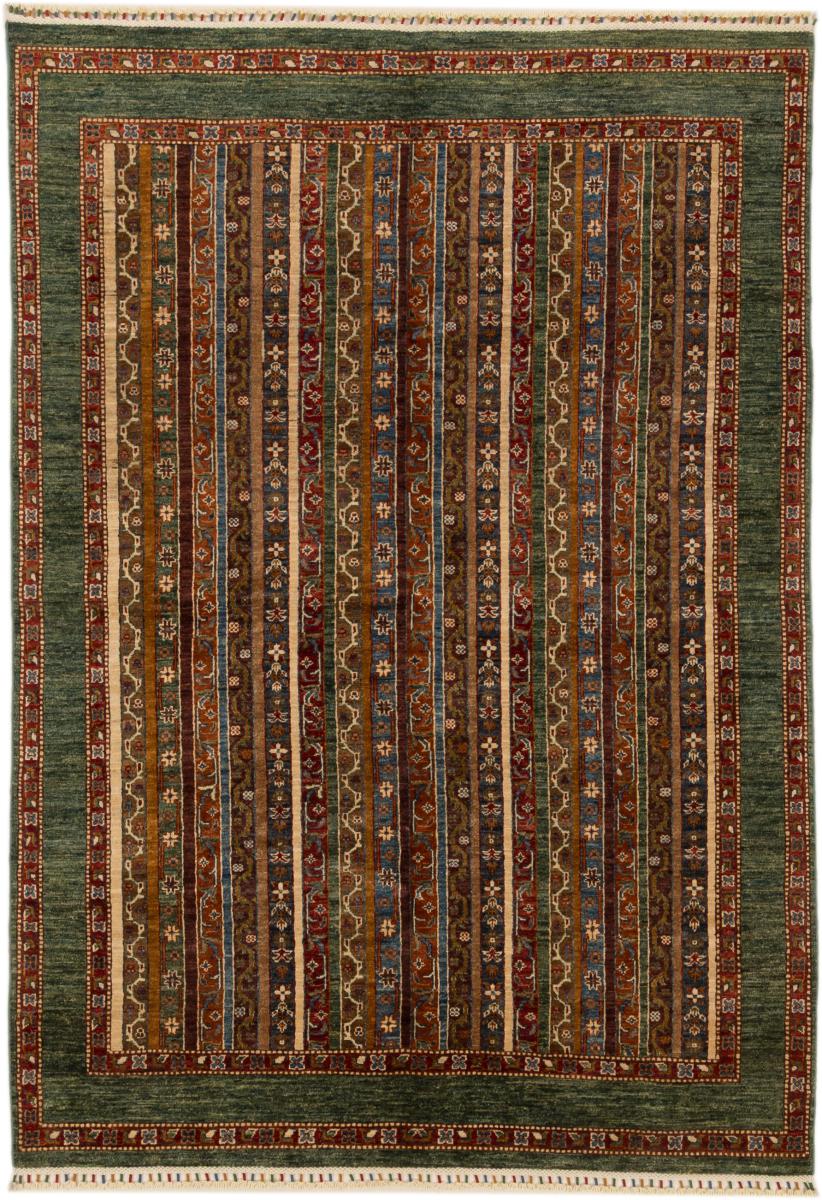Tapis afghan Arijana Shaal 233x165 233x165, Tapis persan Noué à la main