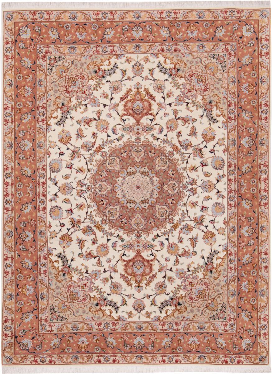 Περσικό χαλί Tabriz 50Raj 199x149 199x149, Περσικό χαλί Οι κόμποι έγιναν με το χέρι