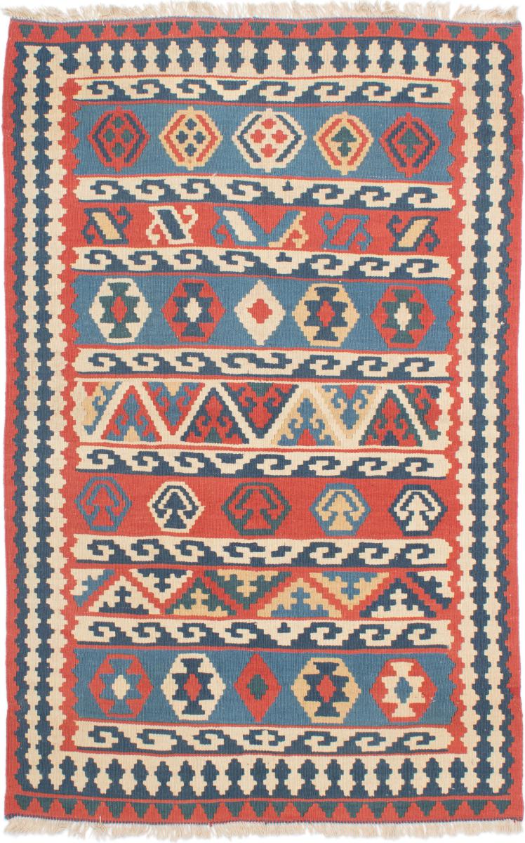 Tapete persa Kilim Fars 172x108 172x108, Tapete persa Tecido à mão