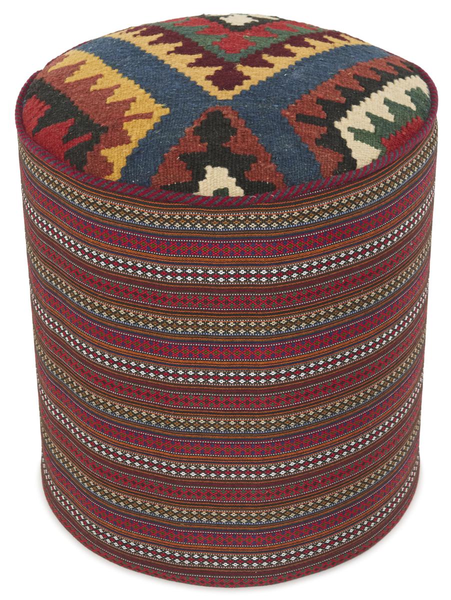 Περσικό χαλί Κιλίμ Hocker 51x51 51x51, Περσικό χαλί Χειροποίητη ύφανση