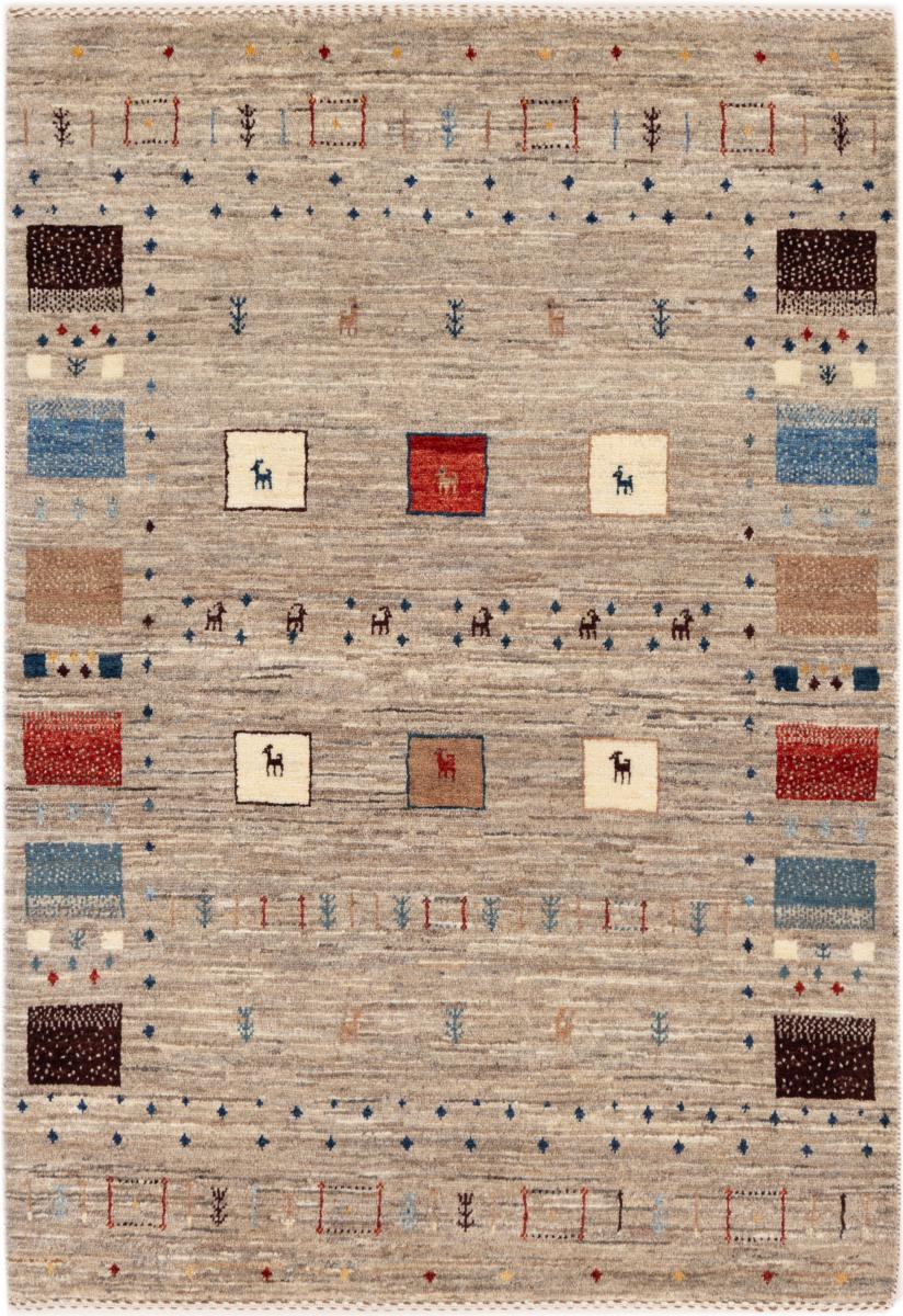 Persian Rug Persian Gabbeh Kashkuli Banafsheh 148x131 148x131, Persian Rug Knotted by hand