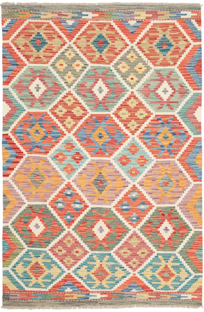Tappeto Afgano Kilim Afghan 188x123 188x123, Tappeto persiano Tessuto a mano