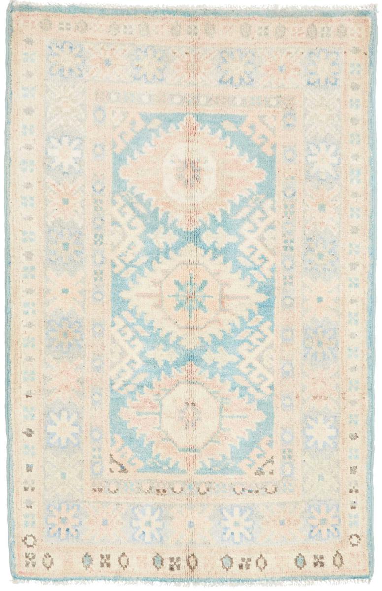 Pakistanischer Teppich Kazak 96x61 96x61, Perserteppich Handgeknüpft