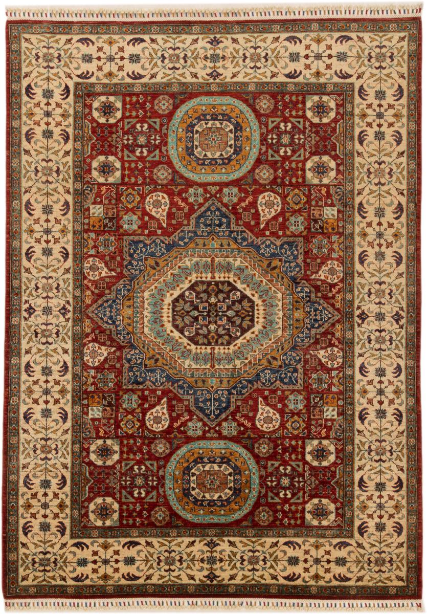 Afghaans tapijt Mamluk 240x174 240x174, Perzisch tapijt Handgeknoopte