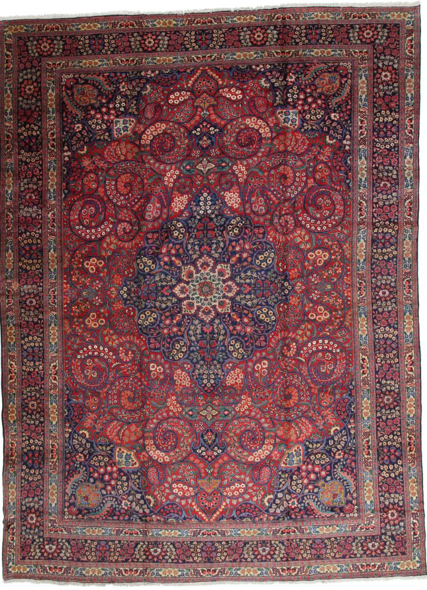 Persian Rug Tabriz Antique 15'0"x11'0" 15'0"x11'0", Persian Rug Knotted by hand