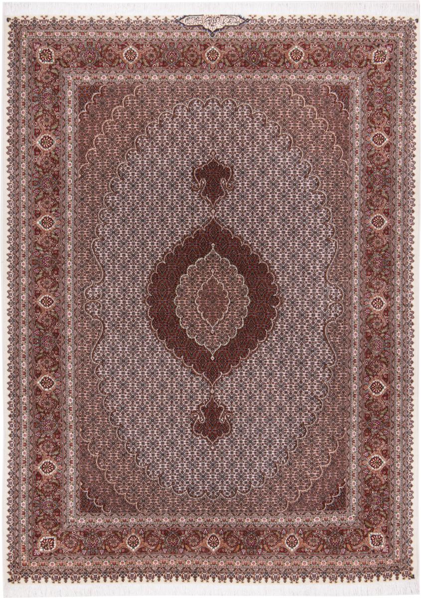 Tapis persan Tabriz 50Raj 206x150 206x150, Tapis persan Noué à la main