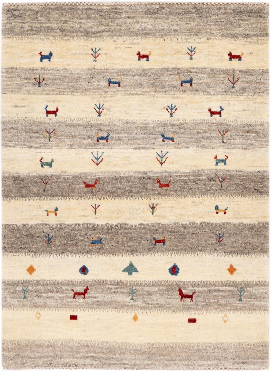 Tapete persa Persa Gabbeh Kashkuli Banafsheh 135x101 135x101, Tapete persa Atado à mão