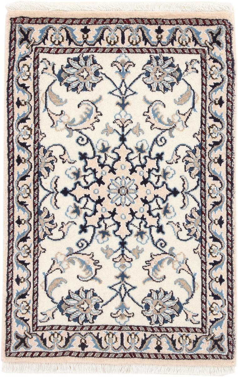 Persian Rug Nain 2'11"x2'0" 2'11"x2'0", Persian Rug Knotted by hand