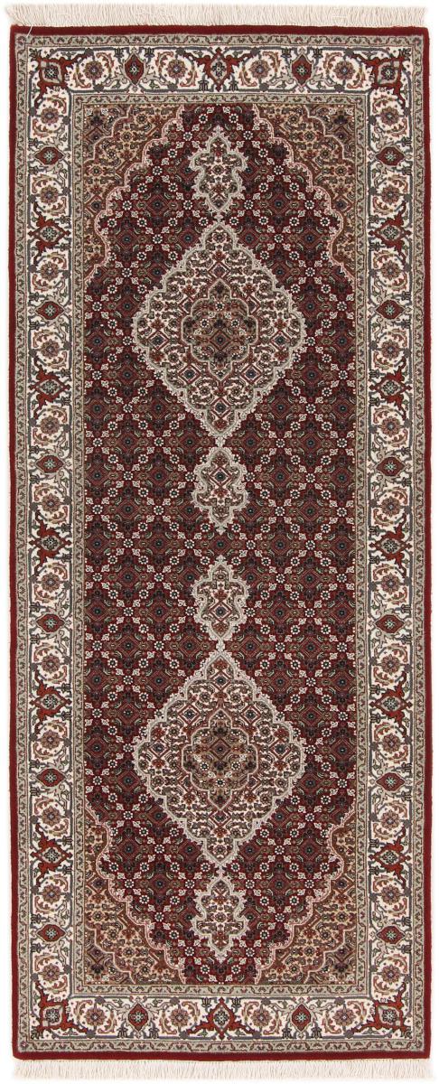 Tapis indien Tabriz 202x82 202x82, Tapis persan Noué à la main