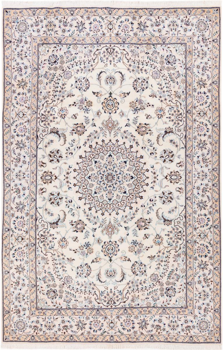 Persisk tæppe Nain 9La 306x202 306x202, Persisk tæppe Knyttet i hånden