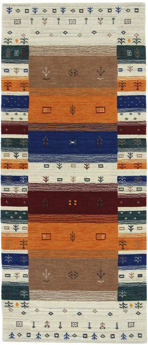 Tapete indiano Loom Gabbeh Lori 201x87 201x87, Tapete persa Loom Atado à mão 