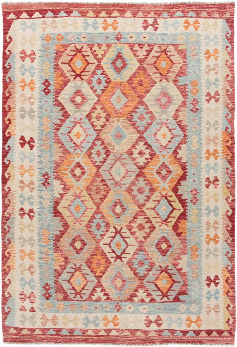 Tapete afegão Kilim Afegão 297x205 297x205, Tapete persa Tecido à mão