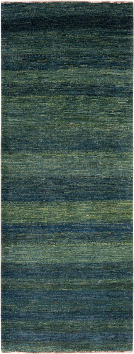 Tapis persan Persan Gabbeh Loribaft Essence 222x84 222x84, Tapis persan Noué à la main