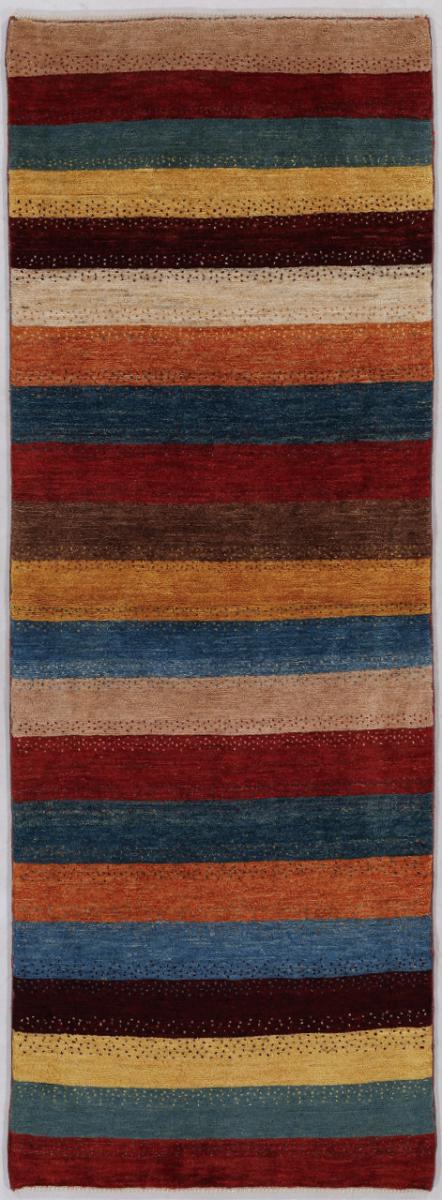 Persian Rug Persian Gabbeh Loribaft 224x81 224x81, Persian Rug Knotted by hand