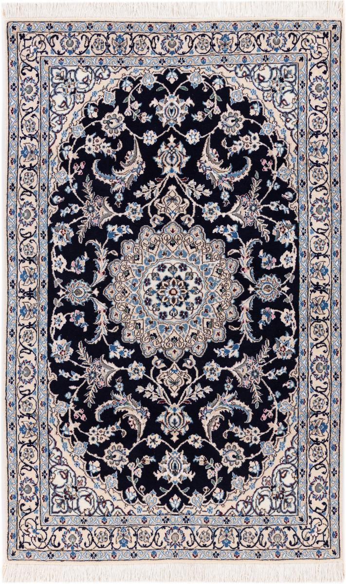 Persian Rug Nain 9La 6'0"x3'7" 6'0"x3'7", Persian Rug Knotted by hand