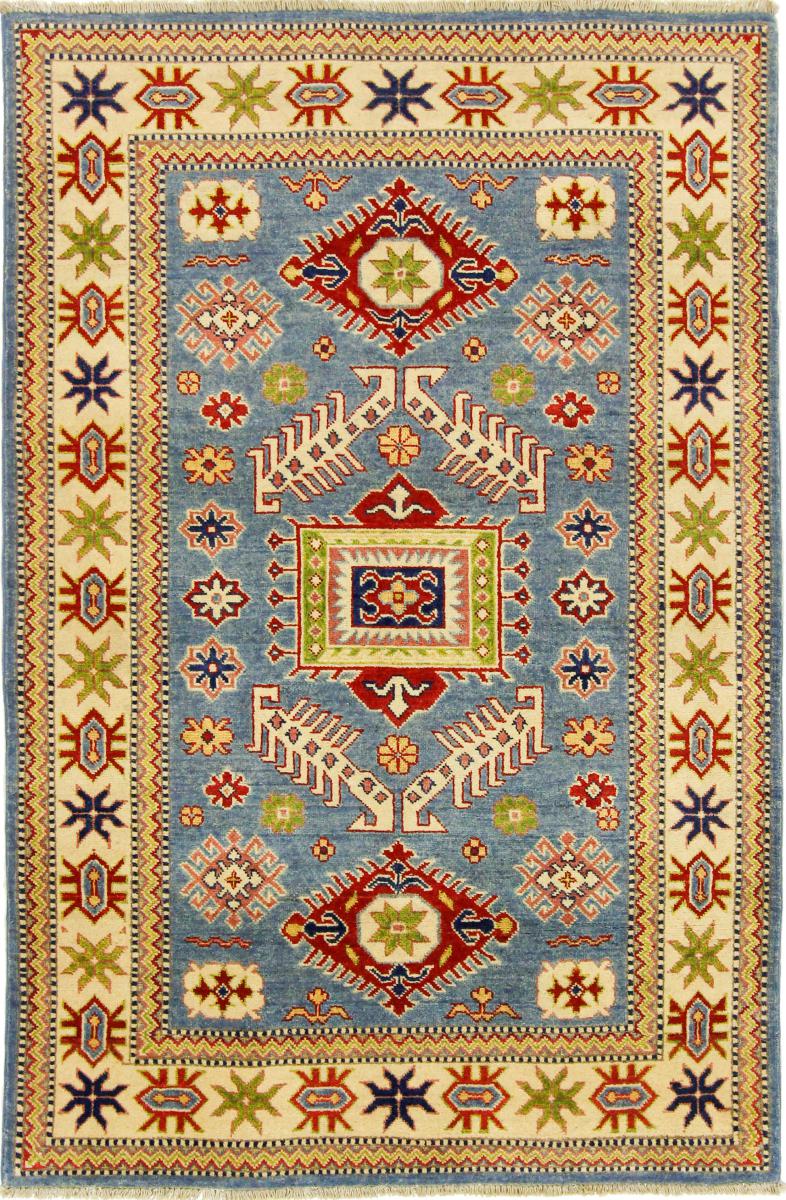 Tapis afghan Kazak 192x124 192x124, Tapis persan Noué à la main