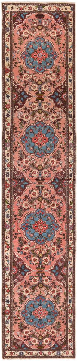 Tapis persan Rudbar 388x77 388x77, Tapis persan Noué à la main