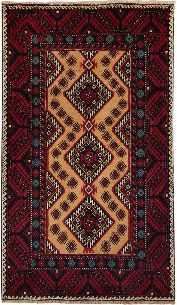 Persian Rug Baluch 187x109 187x109, Persian Rug Knotted by hand