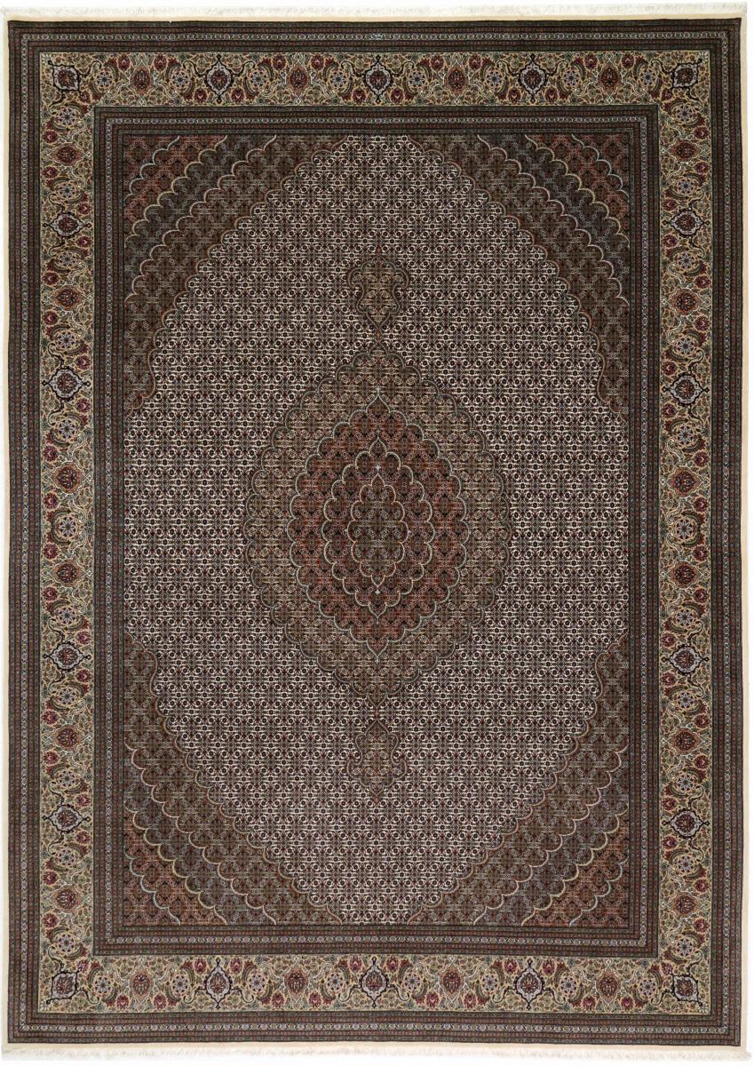 Tapete persa Tabriz Mahi 50Raj 345x246 345x246, Tapete persa Atado à mão