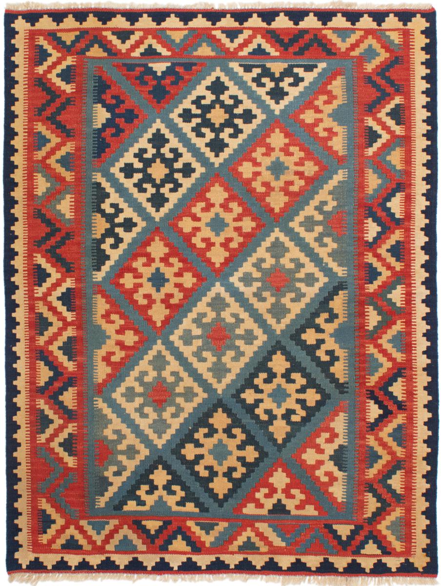 Tapete persa Kilim Fars 171x127 171x127, Tapete persa Tecido à mão