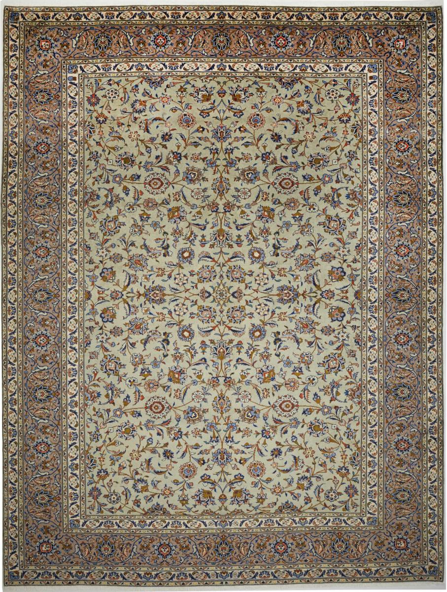 Perzsa szőnyeg Kashan 13'2"x9'10" 13'2"x9'10", Perzsa szőnyeg Kézzel csomózva