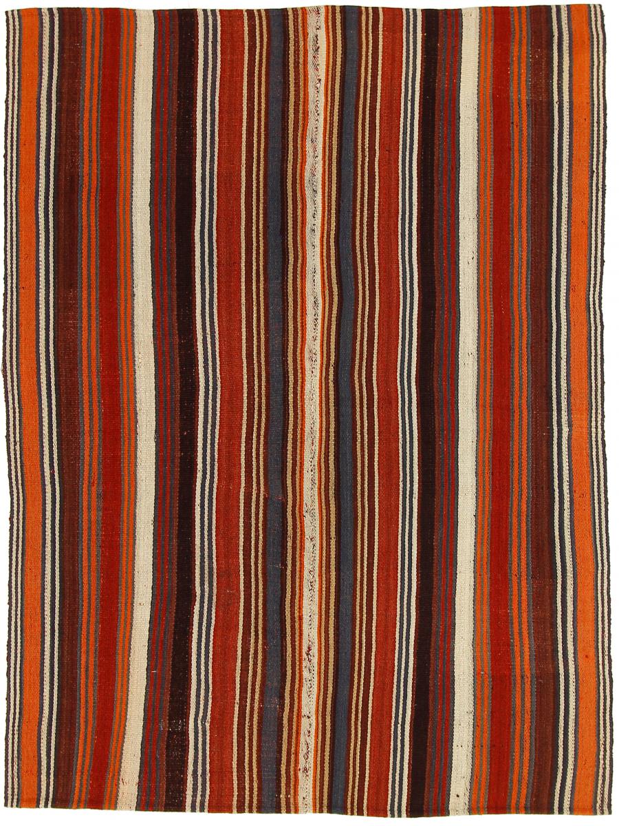 Tapete persa Kilim Fars Antigo 163x141 163x141, Tapete persa Tecido à mão