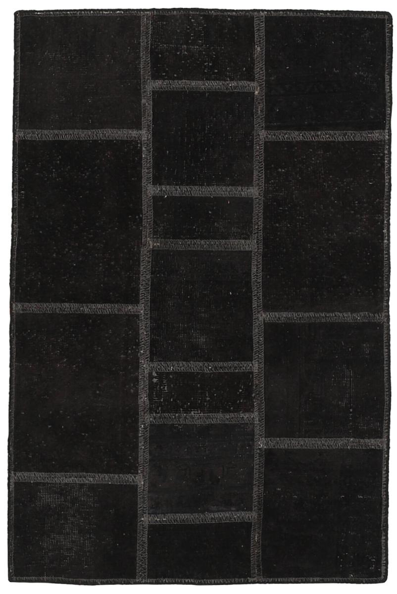 Alfombra persa Patchwork 121x82 121x82, Alfombra persa Anudado a mano