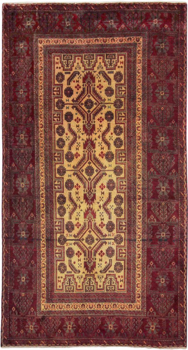 Perzisch tapijt Baluch 202x107 202x107, Perzisch tapijt Handgeknoopte
