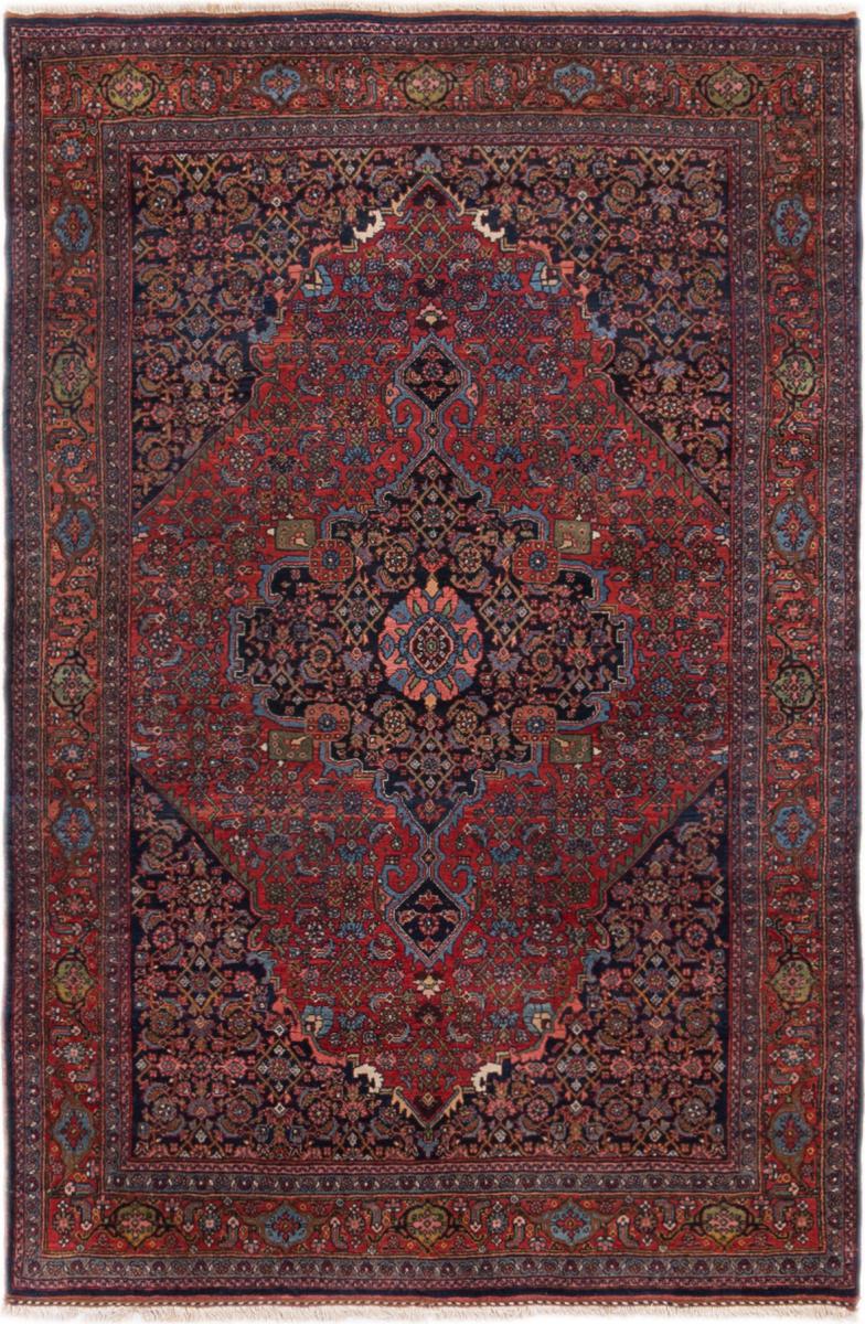 Tapis persan Bidjar Ancien 213x140 213x140, Tapis persan Noué à la main