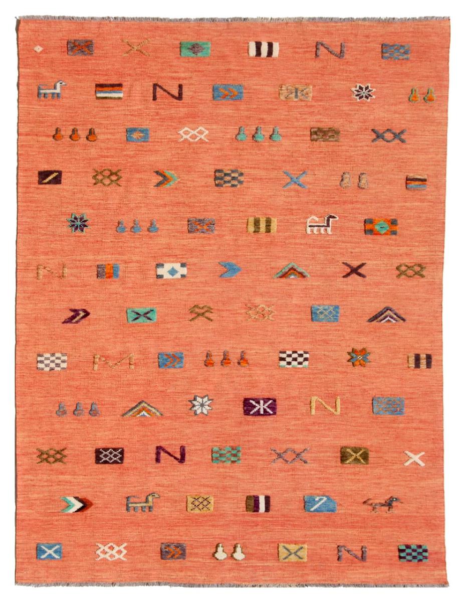 Alfombra afgana Kilim Afghan Nimbaft Edition 232x175 232x175, Alfombra persa Tejido a mano