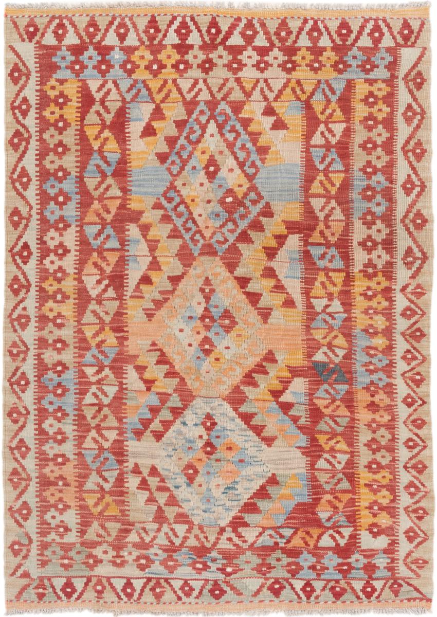 Tapete afegão Kilim Afegão 143x108 143x108, Tapete persa Tecido à mão