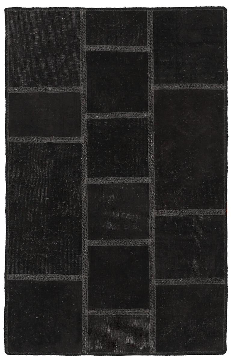  ペルシャ絨毯 パッチワーク 126x81 126x81,  ペルシャ絨毯 手織り