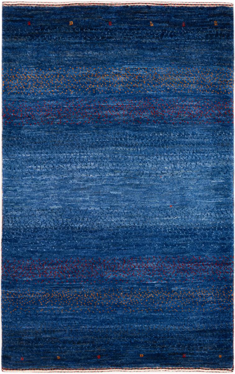 Tapis persan Persan Gabbeh Loribaft Atash 101x66 101x66, Tapis persan Noué à la main