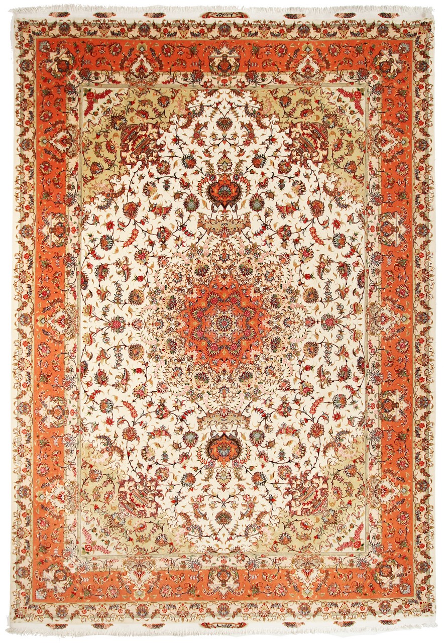 Perzisch tapijt Tabriz 50Raj 360x250 360x250, Perzisch tapijt Handgeknoopte