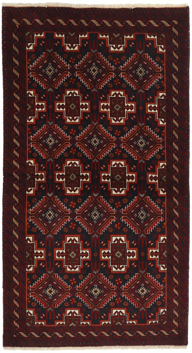 Persian Rug Baluch 200x107 200x107, Persian Rug Knotted by hand