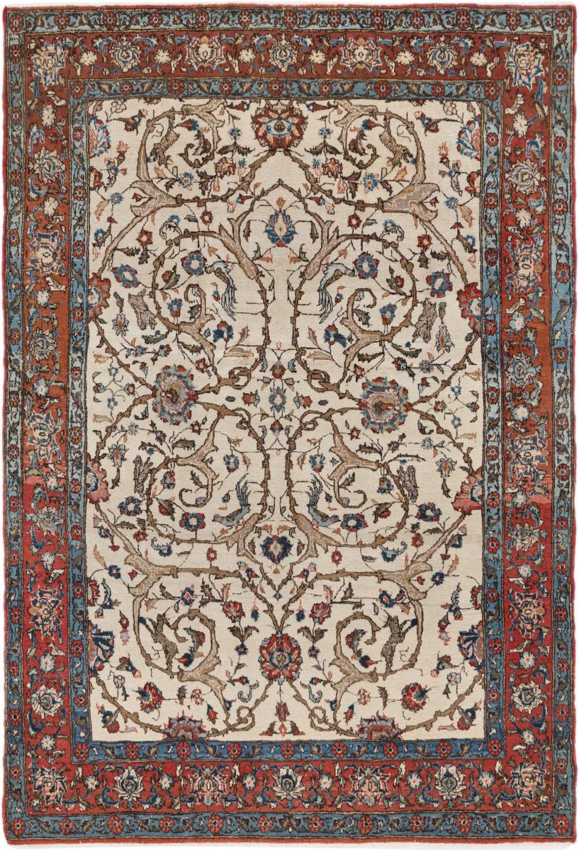 Persian Rug Qum Old 200x137 200x137, Persian Rug Knotted by hand