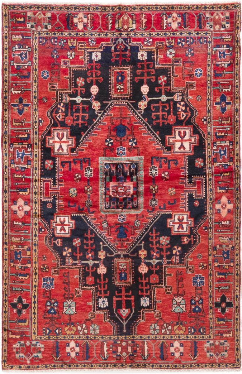 Persian Rug Nahavand 204x134 204x134, Persian Rug Knotted by hand