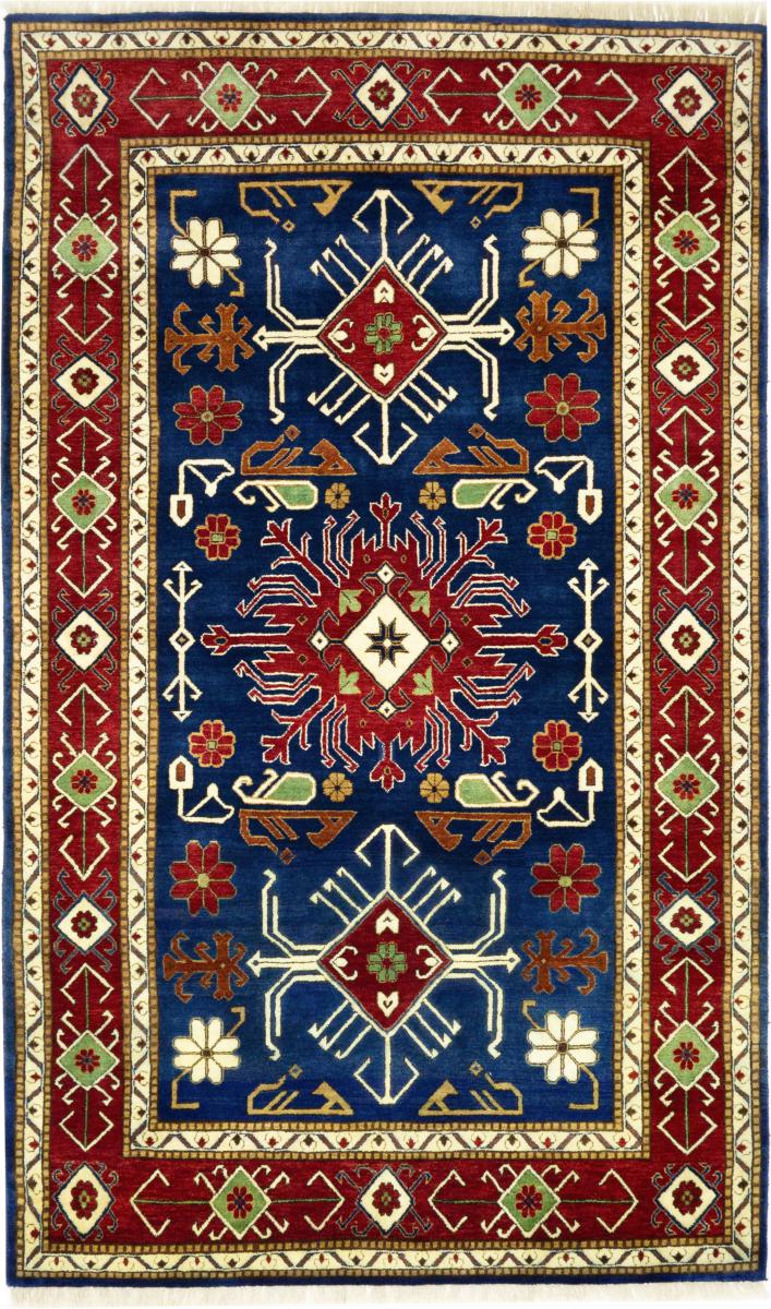 Afghansk tæppe Super Kazak 239x147 239x147, Persisk tæppe Knyttet i hånden