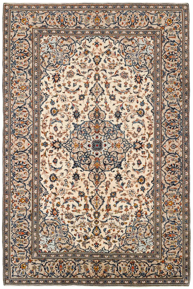 Περσικό χαλί Keshan 300x196 300x196, Περσικό χαλί Χειροποίητο με κόμπους